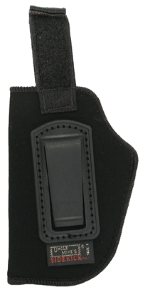 Uncle Mike’s 76021 Inside The Pants Holster IWB Size 02 Black Suede Like Belt Clip Fits Med/Intermediate DA Revolver Fits 4″ Barrel Right Hand