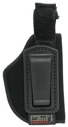 Uncle Mike’s 76051 Inside The Pants Holster IWB Size 05 Black Suede Like Belt Clip Fits Large Semi-Auto Fits 4.50-5″ Barrel Right Hand