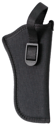 Uncle Mike’s 81061 Sidekick Hip Holster OWB Size 06 Black Cordura Belt Loop Fits 22 Auto  & Airgun Fits 5.50-6 Barrel Right Hand”