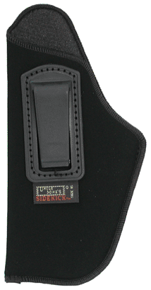 Uncle Mike’s 89151 Inside The Pants Holster IWB Size 15 Black Laminate Belt Clip Fits Large Semi-Auto Fits 3.75-4.50″ Barrel Right Hand