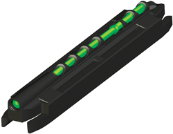HiViz MGH2007I Magni-Hunter Magnetic Front Sight Black | Green/Red Fiber Optic