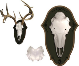 MOUNTAIN MIKE’S BLACK FOREST DEER PLAQUE KIT