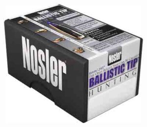 Nosler 24080 Ballistic Tip  6mm .243 80 gr Spitzer Point/ 100 Per Box