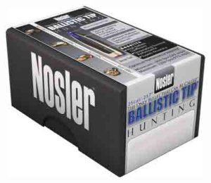 Nosler 25115 Ballistic Tip  25 Cal .257 115 gr Spitzer Point/ 50 Per Box