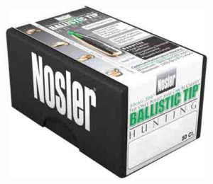 Nosler 30125 Ballistic Tip  30 Caliber .308 125 GR Spitzer/ 50 Per Box