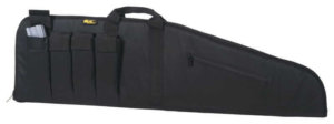 US PeaceKeeper P20035 MSR Case Water Resistant Black 600D Polyester with Brushed Tricot Liner 2″ Padding & Lockable Zippers 35″ L x 12.50″ H Exterior Dimensions