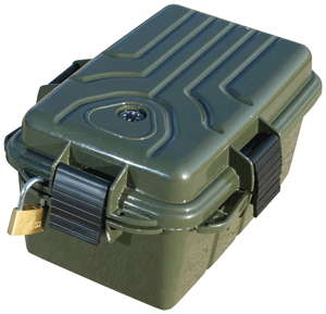 MTM Case-Gard S107411 Survivor Dry Box Forest Green Polypropylene