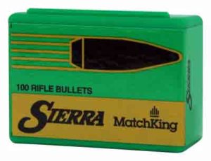 Sierra 9390T MatchKing  22 Caliber .224 80 GR Hollow Point Boat Tail/ 50 Per Box