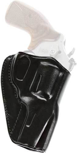 Galco SG164B Stinger OWB Black Leather Belt Slide Fits S&W J Frame Fits 3-3.30″ Barrel Right Hand