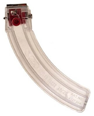 BUTLER CR. STEEL LIPS MAGAZINE RUGER 10/22 25RD CLEAR