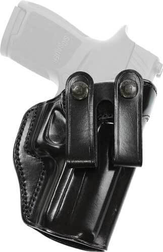 Galco SUM158B Summer Comfort IWB Black Leather Belt Loop Fits S&W J Frame Fits Charter Arms Undercover Right Hand