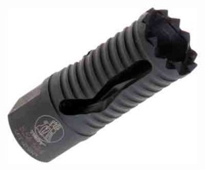 Ruger 90590 Hybrid Muzzle Brake Ruger Precision 7.62x51mm NATO Black Matte Steel with 5/8-24 tpi Threads  2.20″ OAL & 1″ Diameter”