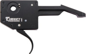 CMC Triggers 92501 Drop-In Single-Stage Curved Trigger with 4-4.50 lbs Draw Weight & Black/Silver Finish for AR-15/AR-10