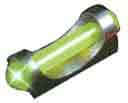 Truglo TG947UG Long Bead Universal Metal Shotgun w/Vent & 6-48 Base Rib Fiber Optic Green Black
