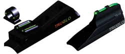 TruGlo TG954DR StarBrite Deluxe Bead Black | Red Fiber Optic Front Sight