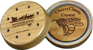 Woodhaven WH055 Cherry Classic Friction Call Attracts Turkeys Natural Crystal/Wood