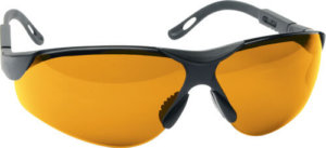 Walker’s GWPXSGLCLR Sport Glasses Elite Adult Clear Lens Polycarbonate Black Frame