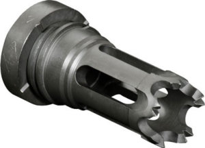 Yankee Hill 3085MBA Slant Muzzle Brake Black Steel with 5/8-24 tpi Threads & 2.75″ OAL for 30 Cal AR-Platform”