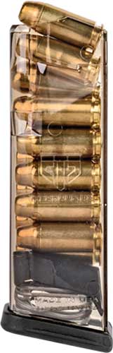 ETS Group GLK22210 Pistol Mags  30rd Extended 40 S&W Compatible w/Glock 22/23/24/27/35 Gen1-4 Clear Polymer