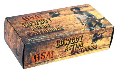 HSM 45702N Cowboy Action 45-70 Gov 405 gr Round Nose Flat Point (RNFP) 20rd Box