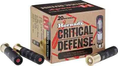 Hornady 86238 Critical Defense 410 Gauge 2.5″ Lead 2 Round Balls/1 Slug 35 Cal/41 Cal 20rd Box