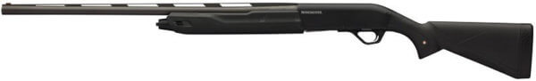 Winchester Repeating Arms 511205391 SX4  12 Gauge 3 4+1 (2.75″) 26″ Steel Barrel  Aluminum Alloy Receiver  TruGlo Long Bead Fiber Optic Sight  Non-Glare Matte Black Finish  Synthetic Stock w/Smaller Grip & Textured Gripping Surface  Includes 3 Chokes”