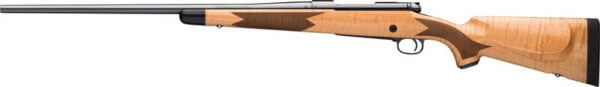 Winchester Repeating Arms 535218226 Model 70 Super Grade 270 Win Caliber with 5+1 Capacity 24″ Barrel High Polished Blued Metal Finish & Gloss AAA Maple Stock Right Hand (Full Size)