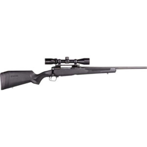 Savage Arms 57314 110 Apex Hunter XP 7mm Rem Mag 3+1 24″ Matte Black Metal Synthetic Stock Vortex Crossfire II 3-9x40mm Scope