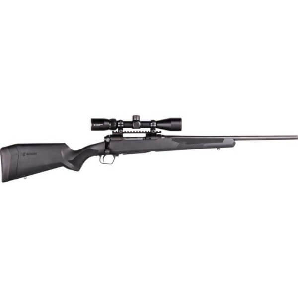 Savage Arms 57315 110 Apex Hunter XP 300 Win Mag 3+1 24″ Matte Black Metal Synthetic Stock Vortex Crossfire II 3-9x40mm Scope