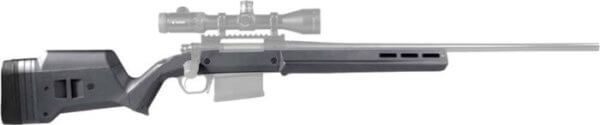 Magpul MAG483-GRY Hunter 700 Stock Fixed with Aluminum Bedding & Adjustable Comb Stealth Gray Synthetic for Remington 700 LA