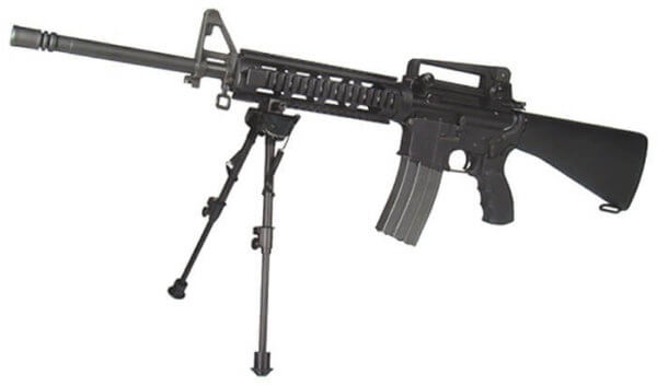 UTG RBT469B Stock Assembly Black Synthetic Fixed A2 AR-15