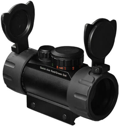 UTG SCP-RD40RGW CQB Dot Sight 1x 30mm Obj Unlimited Eye Relief 4 MOA Black