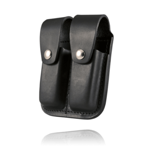 DOUB MAG POUCH 9MM PL BL BASK