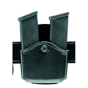 Blackhawk 410610PBK Double Mag Case Black Polymer Belt Clip Compatible w/ Double Stack 9mm/10mm/40/45/357