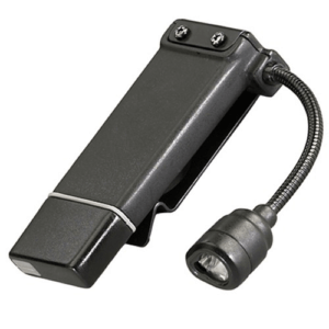 Streamlight 61126 ClipMate USB Black Polymer Red/White LED 0.2/0.5/10/70 Lumens