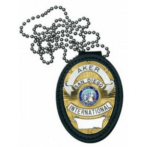 691 Recessed Federal Badge Holder