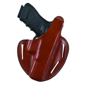 Minimalist Leather Belt Slot Holster