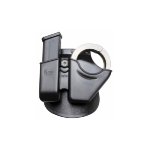 Fobus CU9BH Combo Pouch -2 9mm Luger Polymer Black Belt Clip