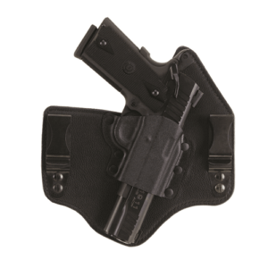 Galco KT820B KingTuk Deluxe IWB Black Kydex/Leather UniClip Fits Sig P320 Fits Sig P320 Compact Fits Beretta APX Right Hand