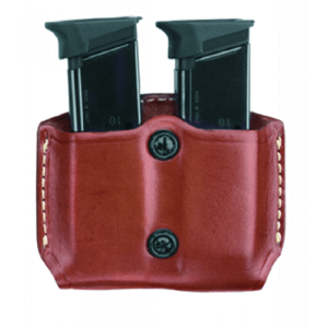 GOULD AND GOODRICH -LEATHER DOUBLE MAGAZINE CASE