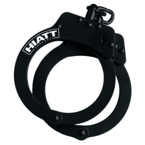 Cuff  Standard Steel Chain Handcuffs   Black