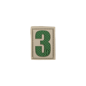 Number 3 Patch