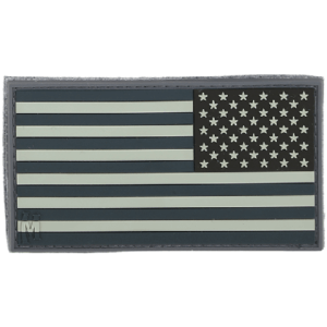 Reverse USA Flag Patch Large