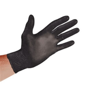Sirchie – Black Nitrile Powder-free ONYX gloves, XL, 100ea.