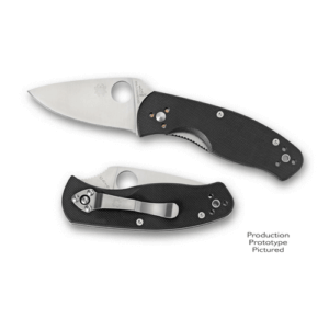 Spyderco C133P Bug 1.27″ Folding Drop Point Plain 3Cr13MoV SS Blade Engraved Spyderco Bug Stainless Steel Handle