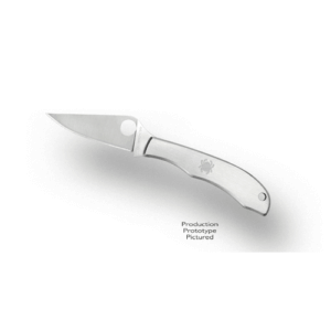 Spyderco C136GP Persistence 2.77″ Folding Drop Point Plain 8Cr13MoV SS Blade Black G10 Handle Includes Pocket Clip