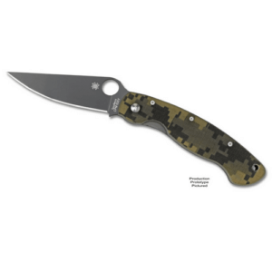 Spyderco C36GPE Military 4″ Folding Modified Clip Point Plain CPM S30V Stainless Steel Blade/G10 Black Handle