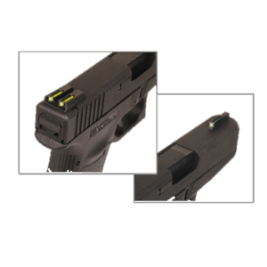 TruGlo TGTG93HA Universal Home Defense Shotgun Front Sight Black | Green Fiber Optic Front Sight