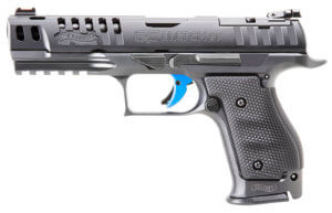 Walther Arms 2846942 PPQ Q5 Match 9mm Luger 5″ 15+1 Black Black Ported Slide Black Wraparound Ergonomic Grip
