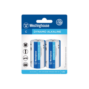 Westinghouse C Alkaline 2 Pack